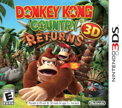 Donkey Kong Returns 3D Cover