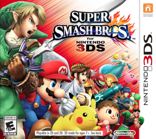 Super Smash Bros. for 3DS Cover